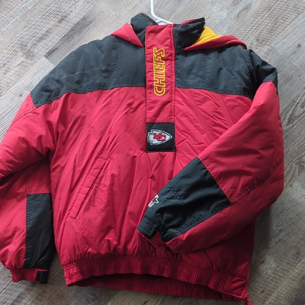 Chiefs Kids Jacket - Red and Black